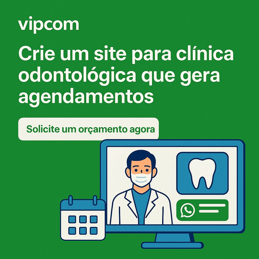 Crie um site para clínica odontológica que gera agendamentos